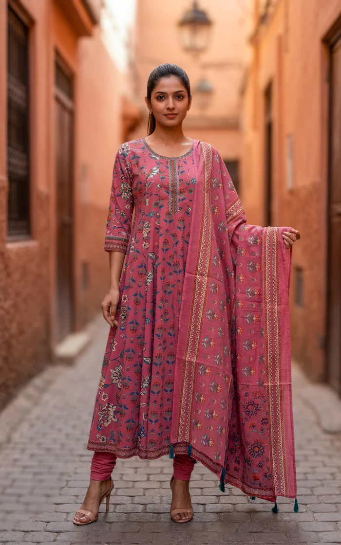Stylish Ethnic Anarkali
